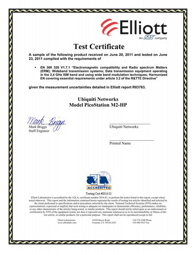 Certification
