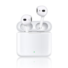 Wireless Headphones Realistic Composition