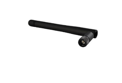 2400–2483 MHz 3dBi rubber duck antenna with right-angle SMA plug