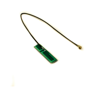 PCB sticker antenna with coaxial cable and MHF1 connector — view 2