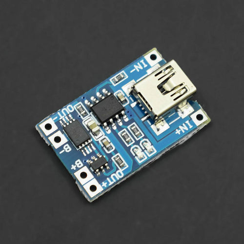 TP4056 1A Li-Ion Battery Charging Module with Current Protection - Mini USB