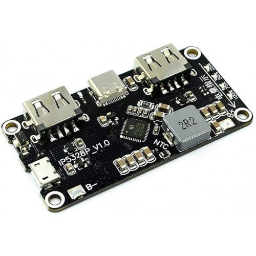 IP5328P Dual USB 18650 Battery Charger Module