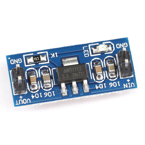 AMS1117-3.3 LDO 800mA DC 5V to 3.3V Step-Down Power Supply Module