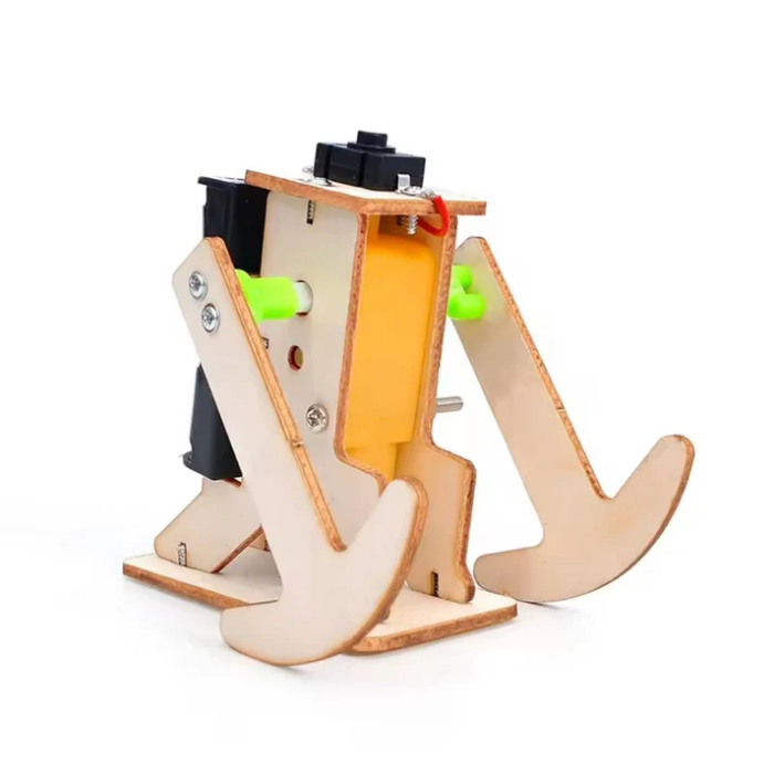 DIY Wooden Walking Robot Experimental STEM Kit