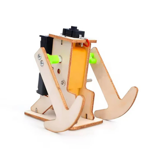 DIY Wooden Walking Robot Experimental STEM Kit