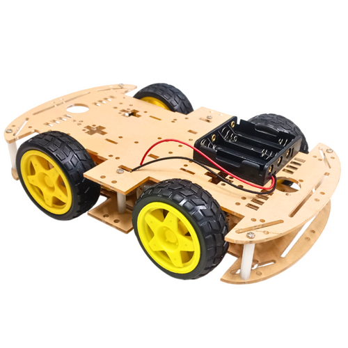 4WD Smart Robot Car Chassis Kit with Motors for Arduino & Robotics