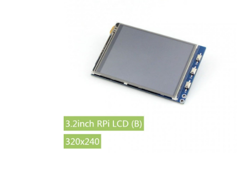 3.2 inch Raspberry Pi LCD display front view