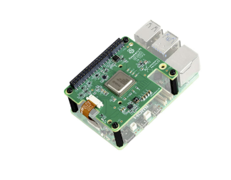 Official Raspberry Pi AI HAT+ 26 TOPS installed on Raspberry Pi 5 (Pi shown for illustration)
