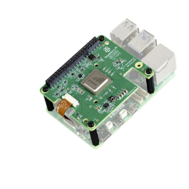 Official Raspberry Pi AI HAT+ 26 TOPS installed on Raspberry Pi 5 (Pi shown for illustration)