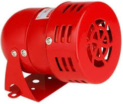 SR-190 Industrial Motor Siren 220V Sound Range 100 Meter