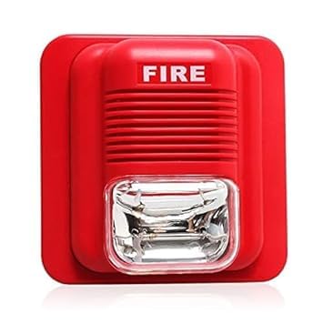 FSR-12 Fire Alarm Warning Strobe Siren 12V DC