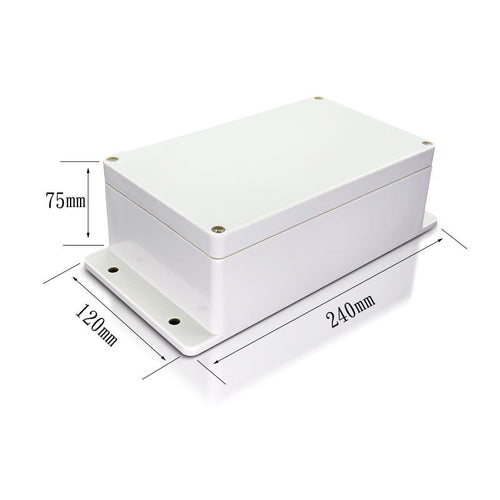 IP65 ABS Plastic PCB Junction Box with Mounting Holes