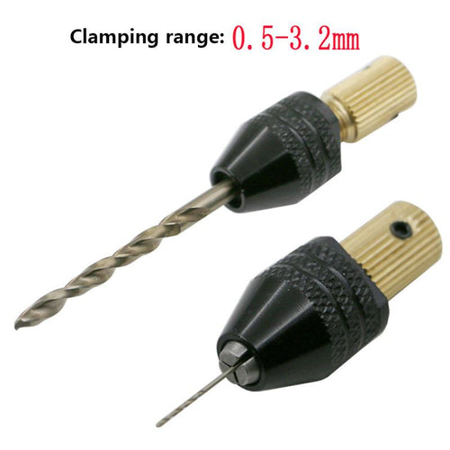 3.17mm Mini Drill Chuck Adapter 0.5–3.2mm