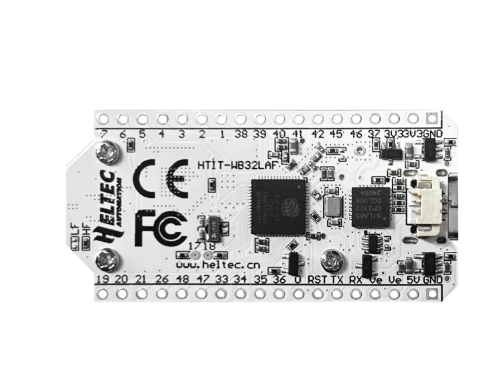 WiFi LoRa 32 V3 rear view