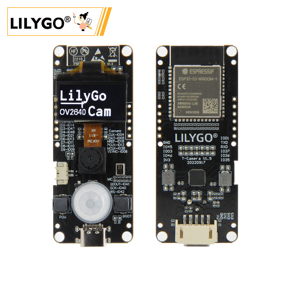 LILYGO T-Camera S3 with OV2640