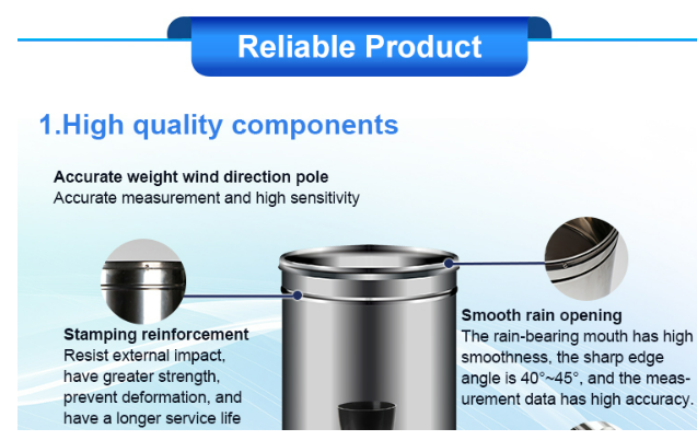 FirstRate FST100-2008 tipping bucket rain gauge — image 5