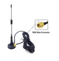 433MHz 3dBi LoRa spring magnetic antenna with 3m RG174 cable and SMA male connector