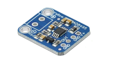 AD8495 K-type thermocouple amplifier breakout, top side