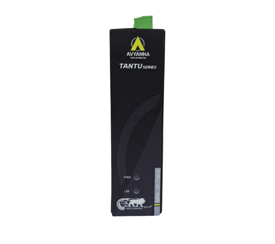 AT-11023 8-channel analog input Modbus RTU voltage module front view