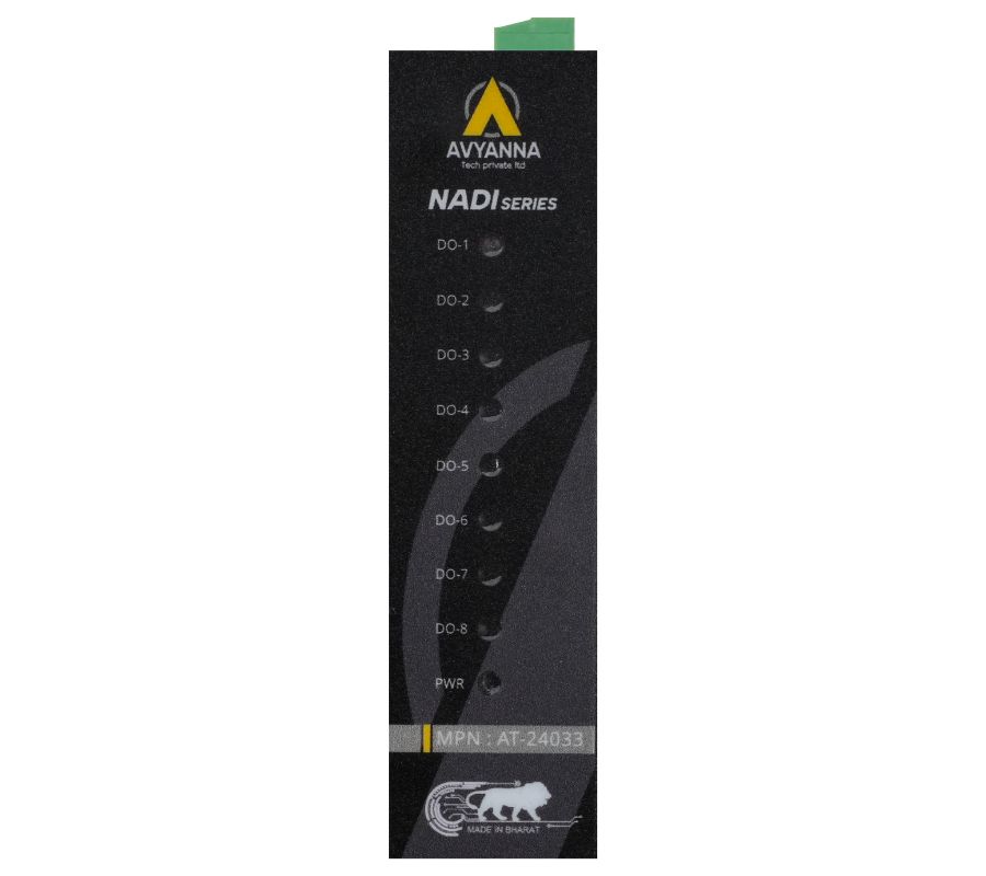 AT-24033 8 Digital Relay Output Module with Modbus TCP