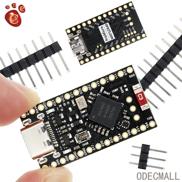 NRF52840 Development Board Nano V2.0 Compatible with BLE Charging Management Pro Micro SuperMiniNRF52840 Modules