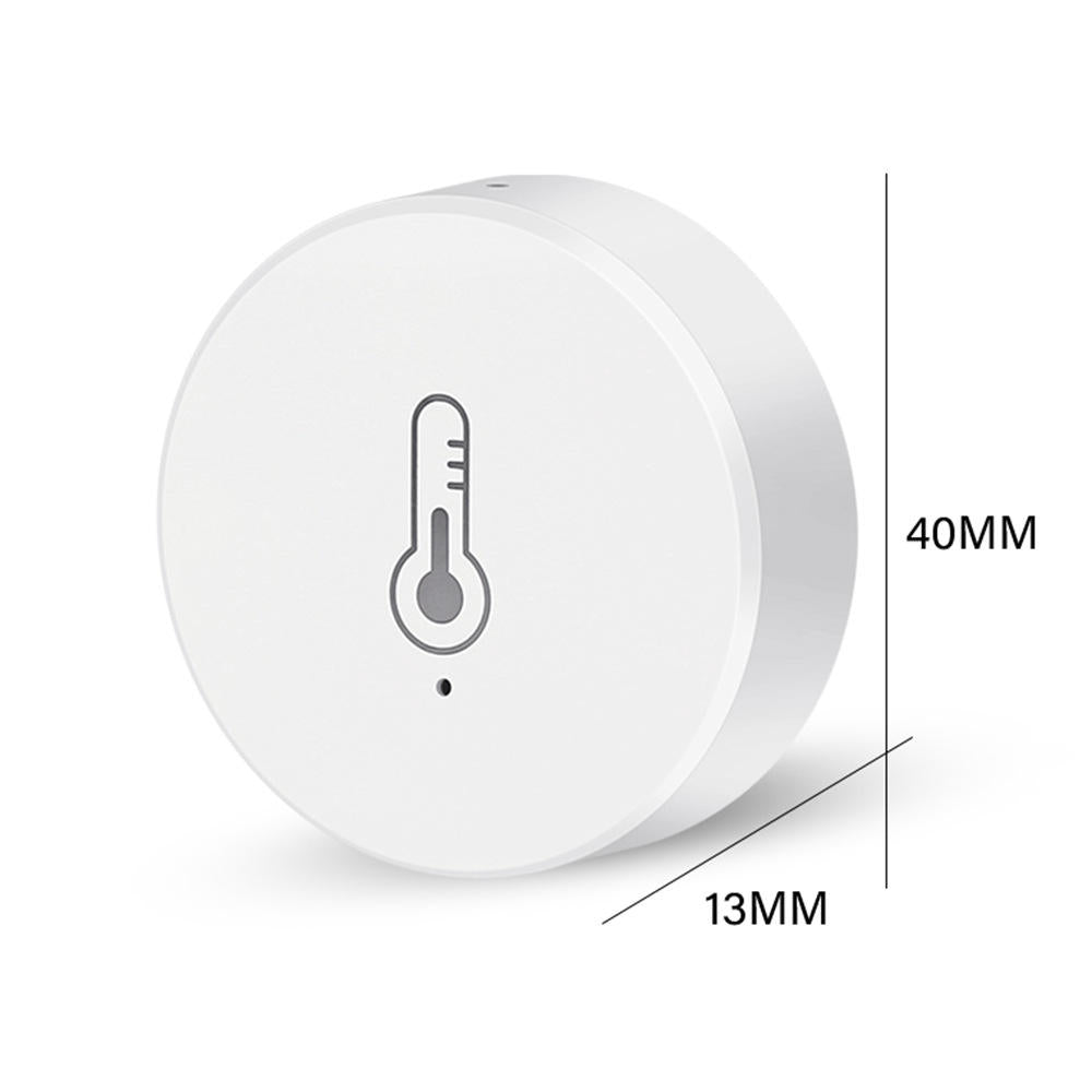 Smart Temperature and Humidity Sensor Smart Life APP Monitor Control Works with Alexa Google Home Need Zigbee Hub