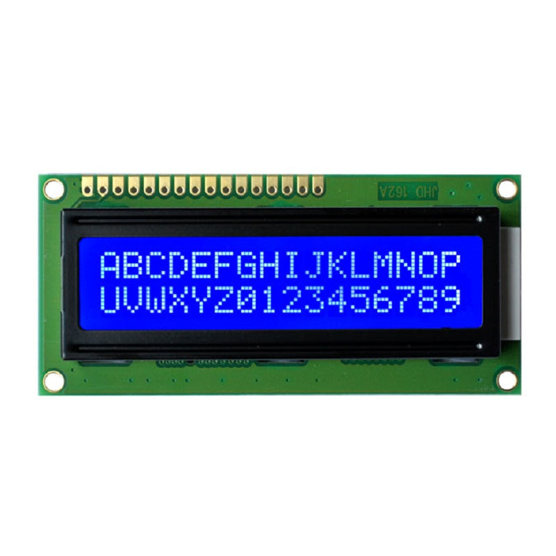 Original JHD 16x2 Character LCD Display with Blue Backlight - Additional Image 1