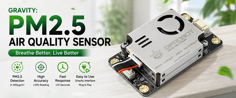 DFRobot Gravity PM2.5 air quality sensor