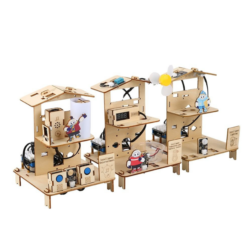 ACEBOTT QE023 Smart Home Education Kit components