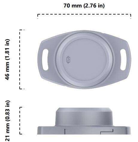 MOKO Smart L02 (150m), BLE 5.0 Anchor, Replaceable Battery