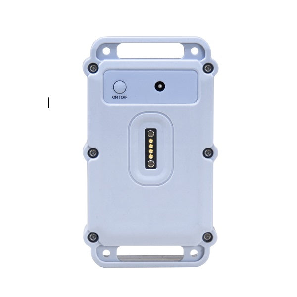 Winext AN-113 LoRaWAN Asset Tracker rear view and charging port