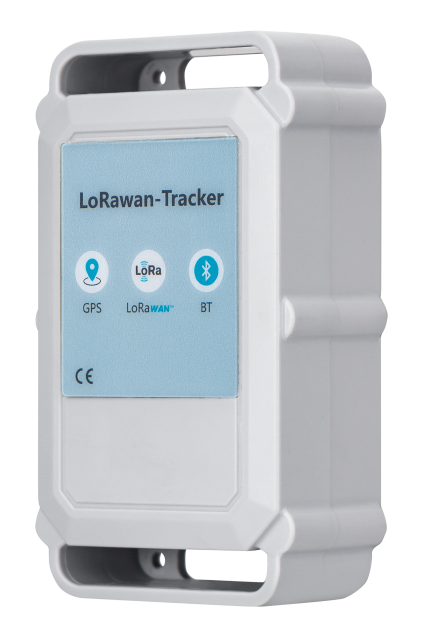 AN-122B LoRaWAN GPS Tracker angled view