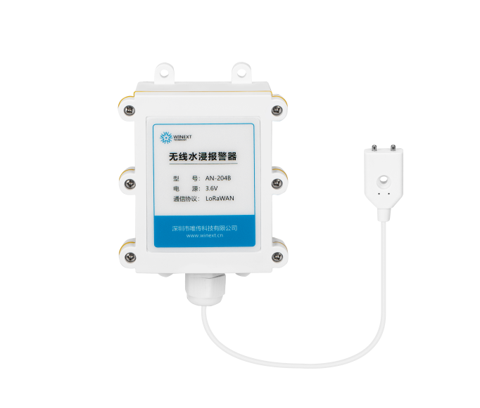 AN-204B LoRaWAN Water Leak Detector front view