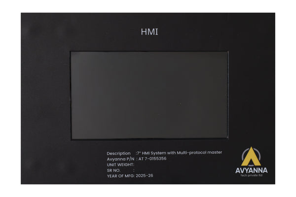 Avyanna AT-7030 7-Inch HMI System with Multi-Protocol Master