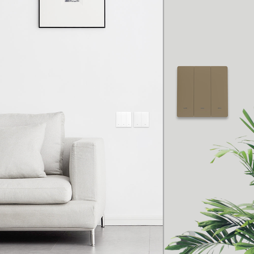Winext DS-103 LoRaWAN Smart Switch installed in a smart home interior