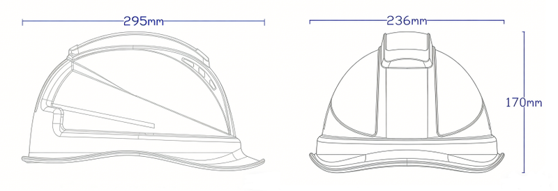 GB100 Smart Safety Helmet, GPS Tracking, Indoor Tracking - Additional Image 5