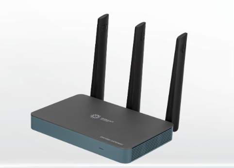 GW1000 LTE indoor LoRaWAN gateway angled view