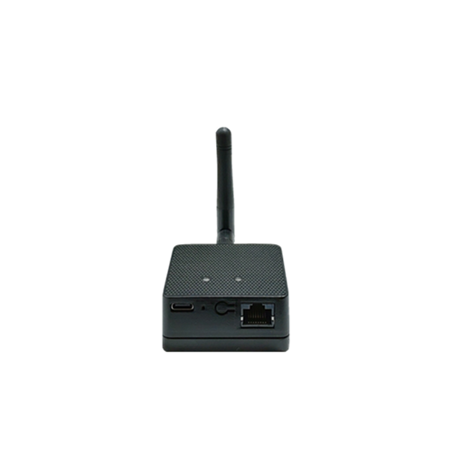 Ingics iGS03E BLE-to-Ethernet gateway front view