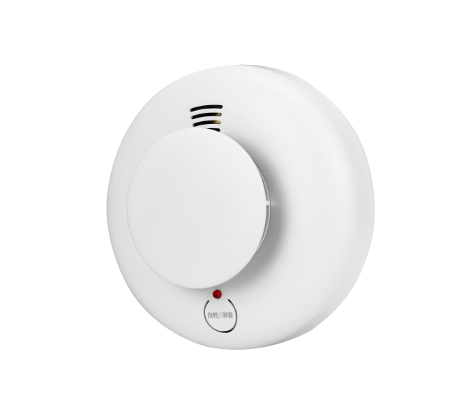 JTY-AN-503A Smart Smoke Alarm angled front view