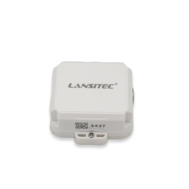 Lansitec 100-000C4 LTE Cat-1 Asset Management Tracker IP68 white compact enclosure with mounting lugs