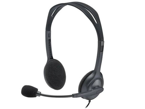 Logitech H111 Wired On-Ear Headset with Microphone
