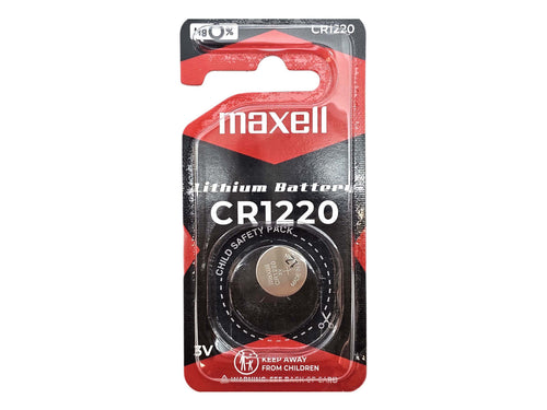 Maxell CR1220 3V Lithium Coin Battery – Pack of 1
