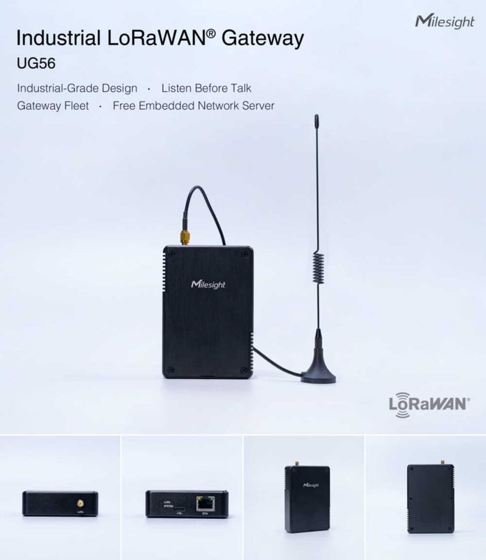 Milesight UG56 Industrial LoRaWAN® Gateway – Bridging the Gap for Reliable IoT Connectivity