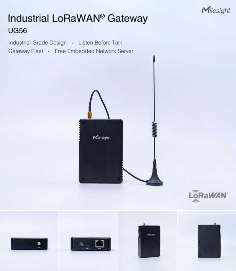 Milesight UG56 Industrial LoRaWAN® Gateway – Bridging the Gap for Reliable IoT Connectivity
