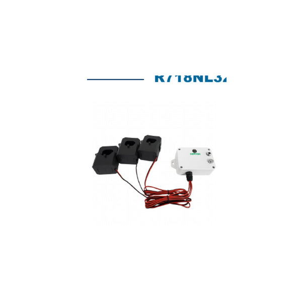 R718NL325 Wireless Light Sensor and 3-Phase Current Meter with 3 × 250A Clamp-On CT