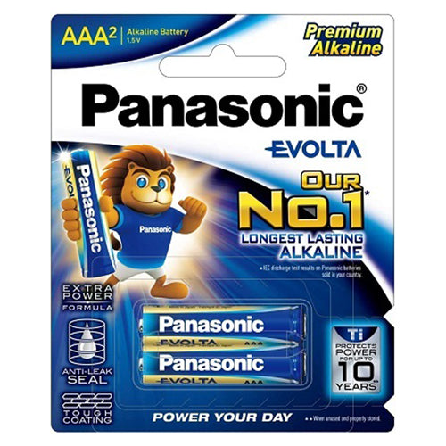 Panasonic Evolta Alkaline AAA 1.5V Battery – Pack of 2