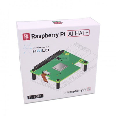 Official Raspberry Pi AI HAT+ 13 TOPS Hailo-8L AI Accelerator