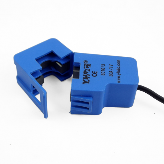 SCT-013-030 30A split-core AC current sensor open clamp