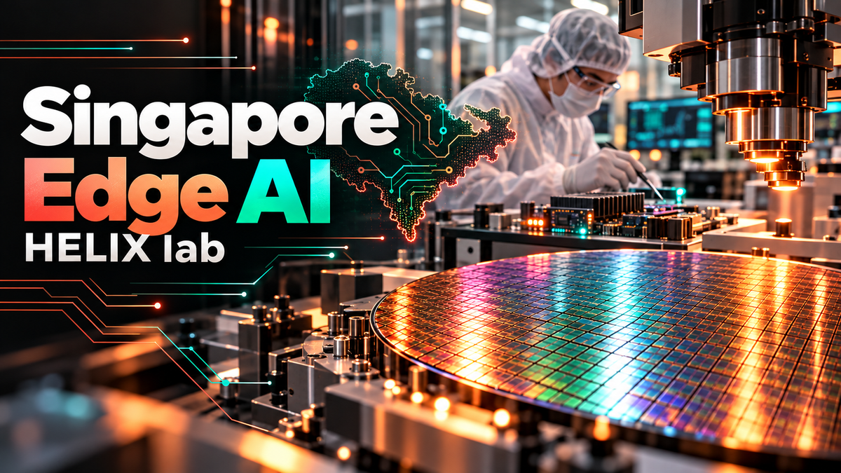 Singapore launches HELIX lab for edge and embodied AI