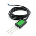 Soil temperature and humidity sensor with 4-20mA output and 2 metre cable